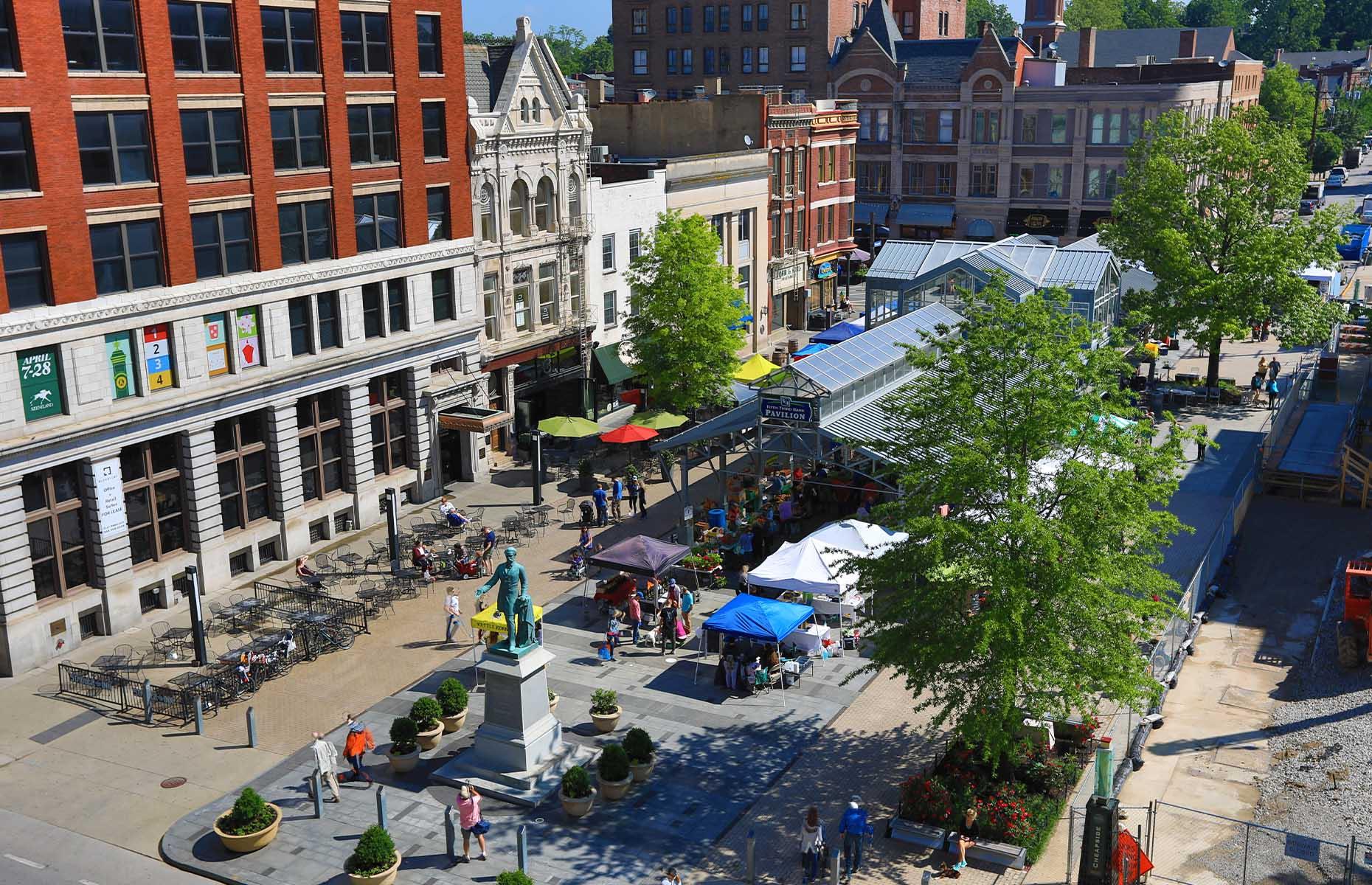 10: Lexington, Kentucky (91/100 cost of living score)